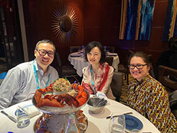 USCAP 2025 Dinner: Dr. Bangchen Wang, Dr. Eunhyang Park, Dr. Jadee Neff